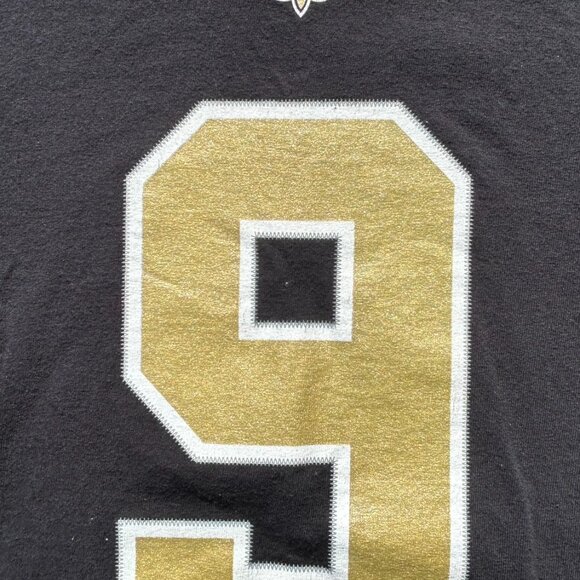 Drew Brees New Orleans Saints NFL Football T Shirt Sz L - Picture 3 of 8